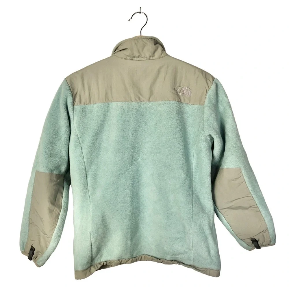 The North‎ Face Light Blue Fleece Full Zip Jacket L